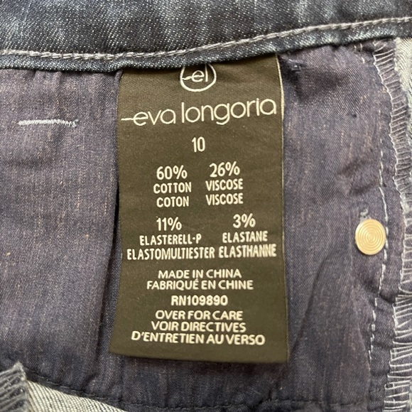 New w/Tags Eva Longoria Skinny High Rise Jeans 10 - Picture 11 of 12